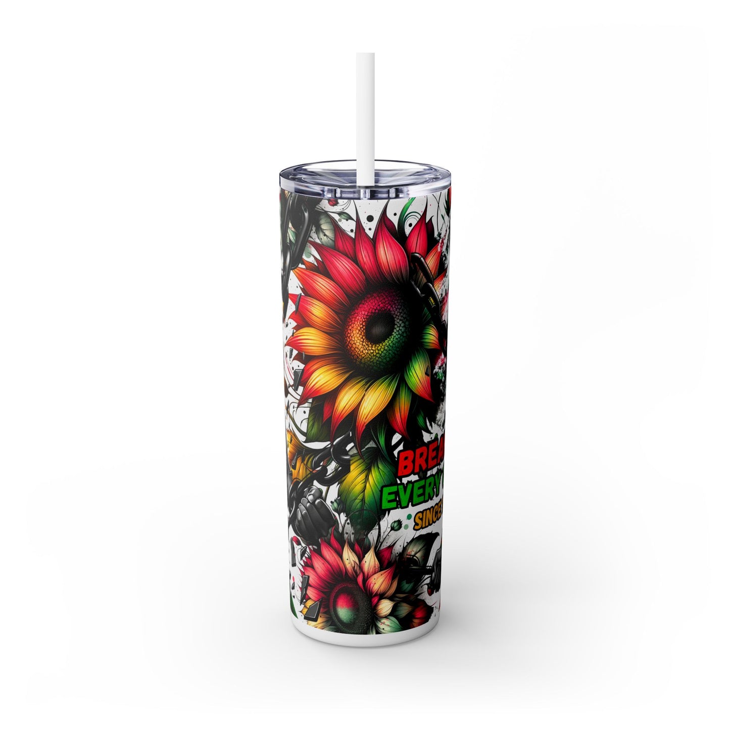 Afrocentric Tumbler – Breaking Every Chain Liberation Design