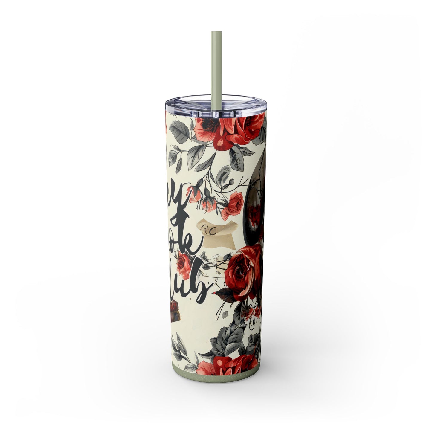 Skull & Roses Spicy Book Club Tumbler - Dark Romance Mug - Sippincity