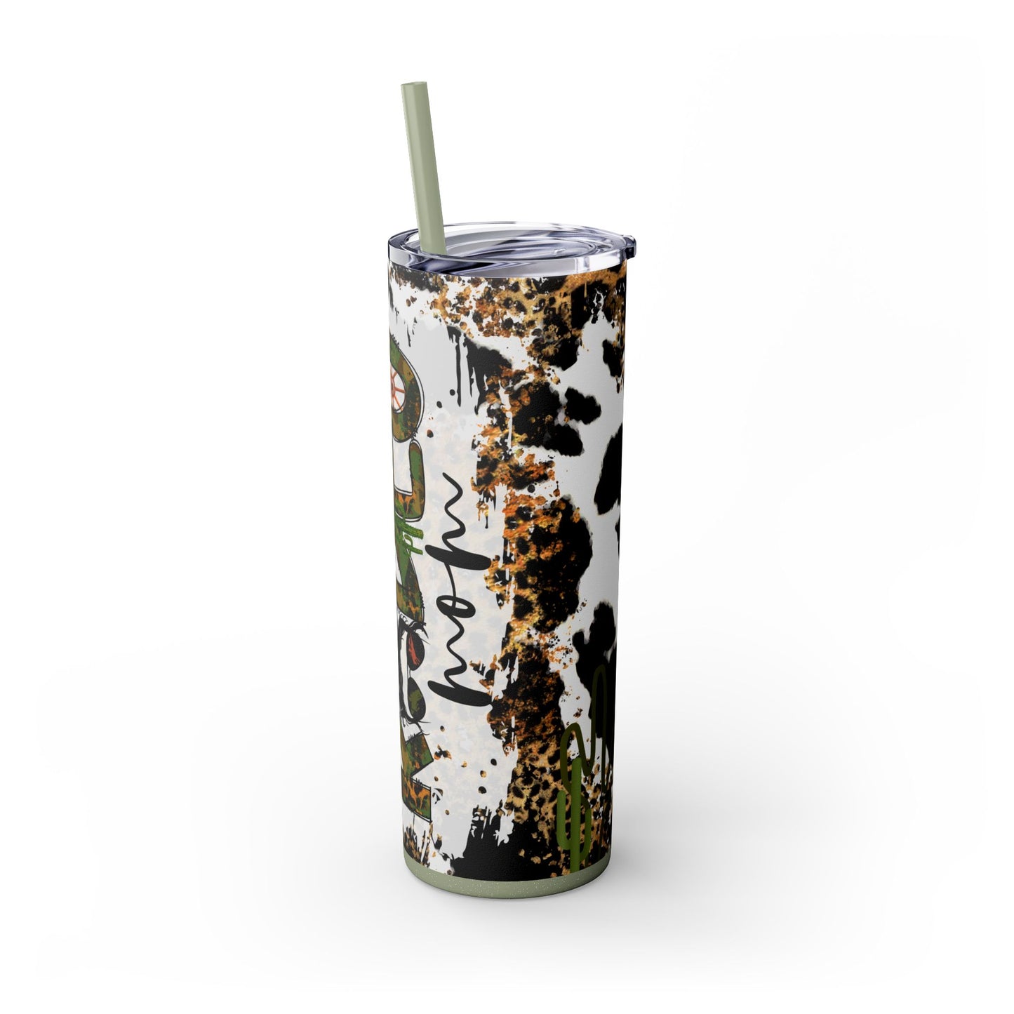 Badass Rodeo Mom Cup – Rustic Western Stainless Steel Tumbler with Messy Bun Design - Sippincity