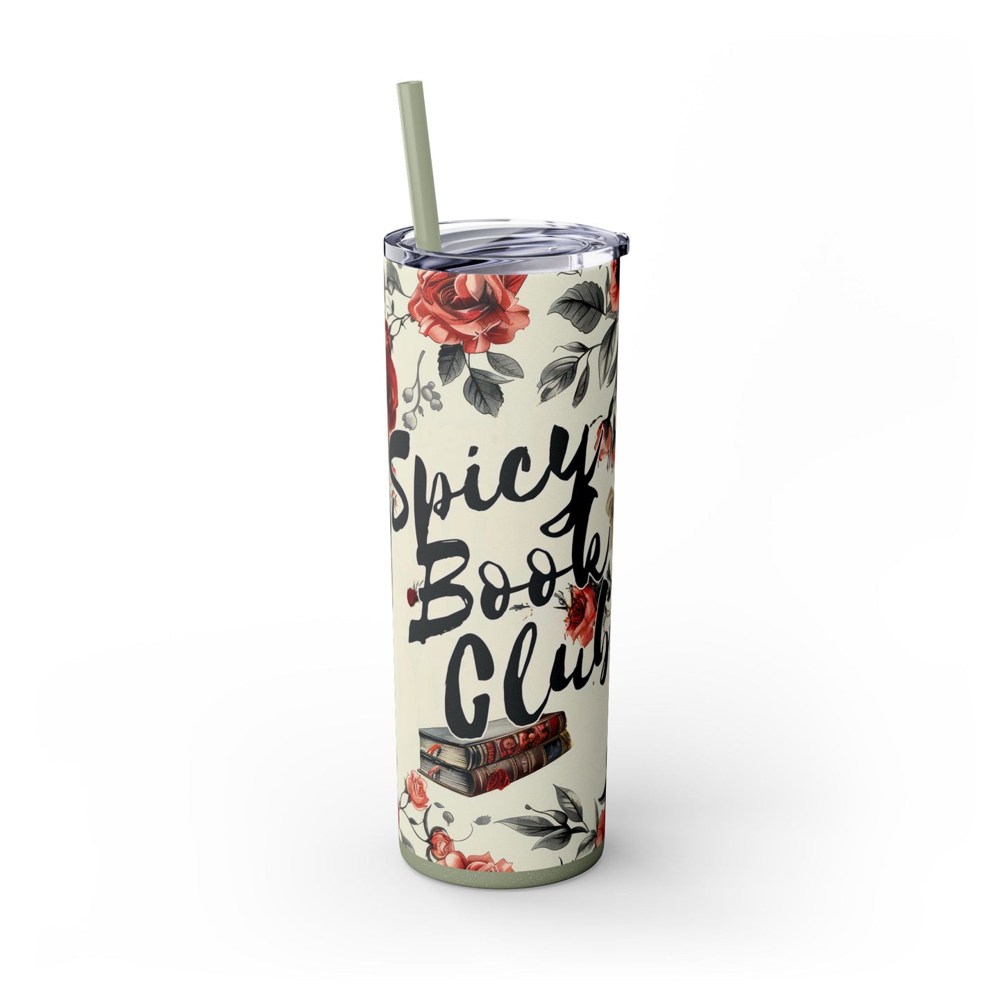 Skull & Roses Spicy Book Club Tumbler - Dark Romance Mug - Sippincity