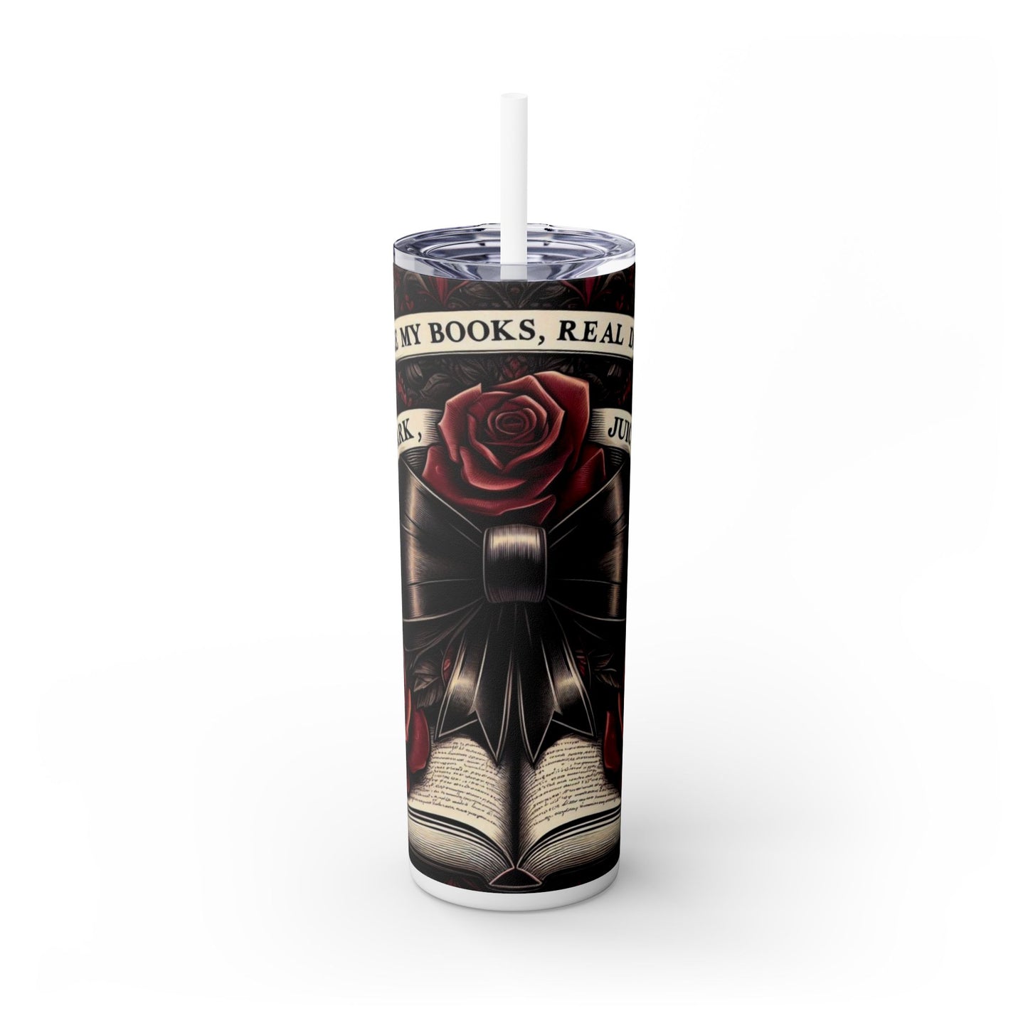 Gothic BookTok 20oz Tumbler – Morally Grey Vibes