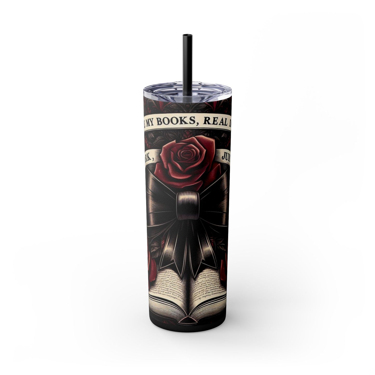 Gothic BookTok 20oz Tumbler – Morally Grey Vibes
