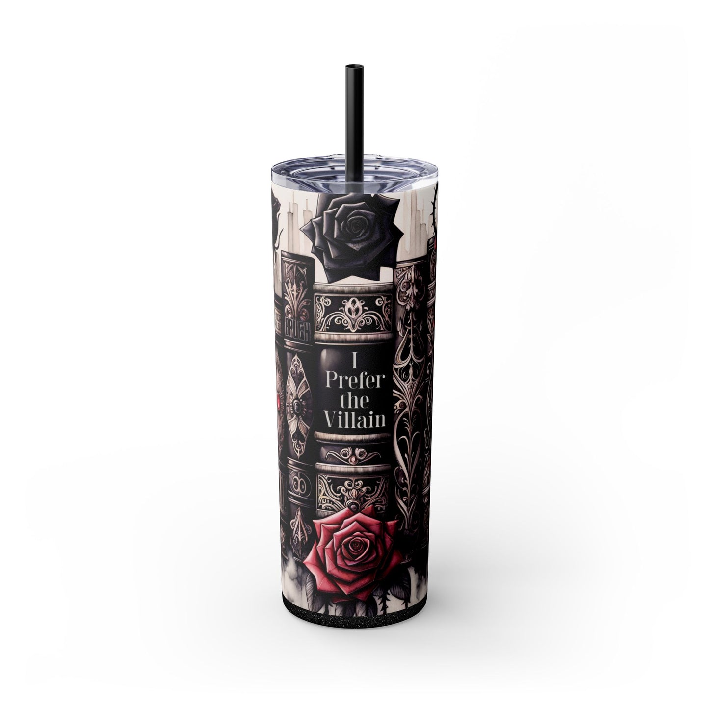 Dark Romance Fantasy Villain Lover 20 oz Skinny Tumbler - Sippincity