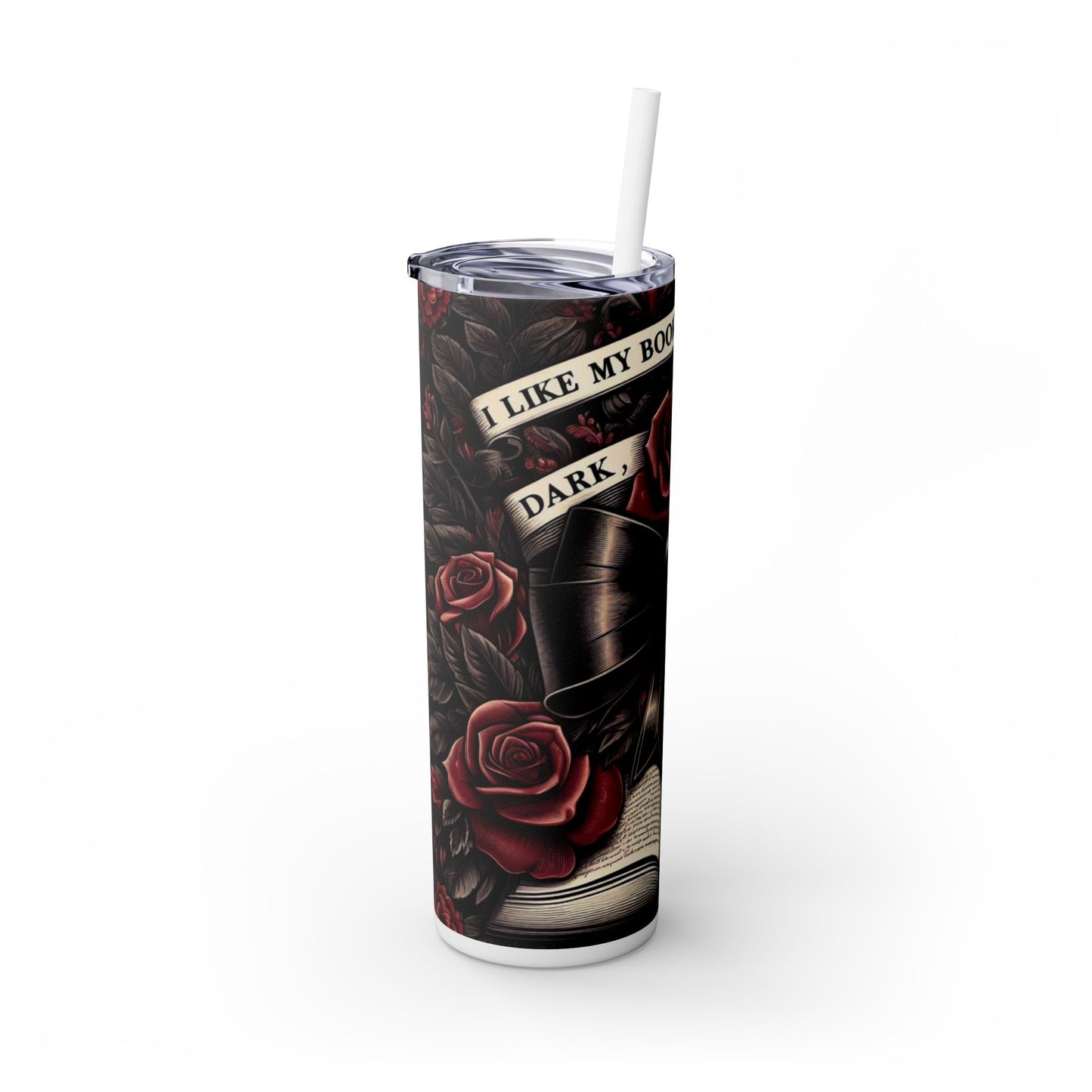 Gothic BookTok 20oz Tumbler – Morally Grey Vibes