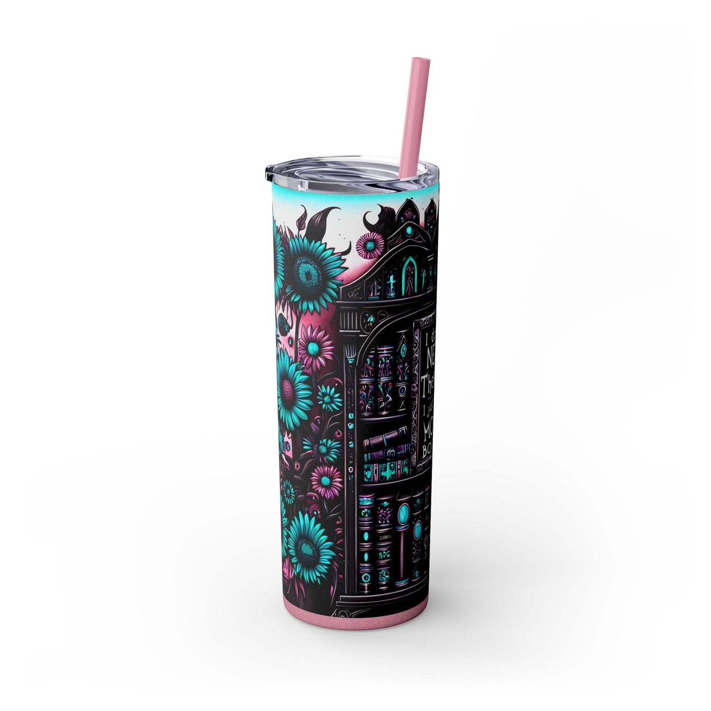 Reading Lover Tumbler - I Don’t Need More Therapy, I Just Need Books - Bookish Gift Idea - Sippincity