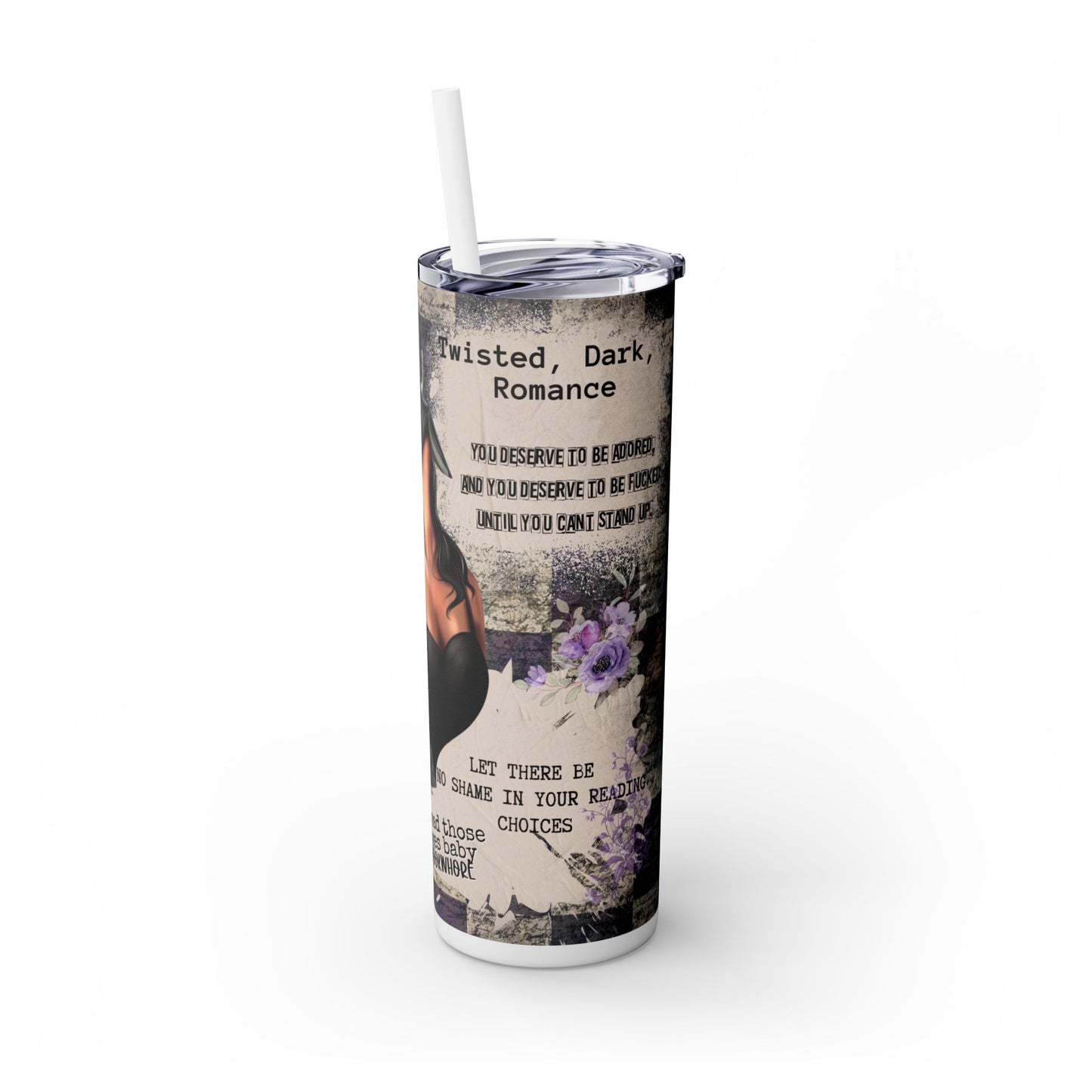 Smut Book Lover Tumbler – 20oz Dark Romance Gift Cup