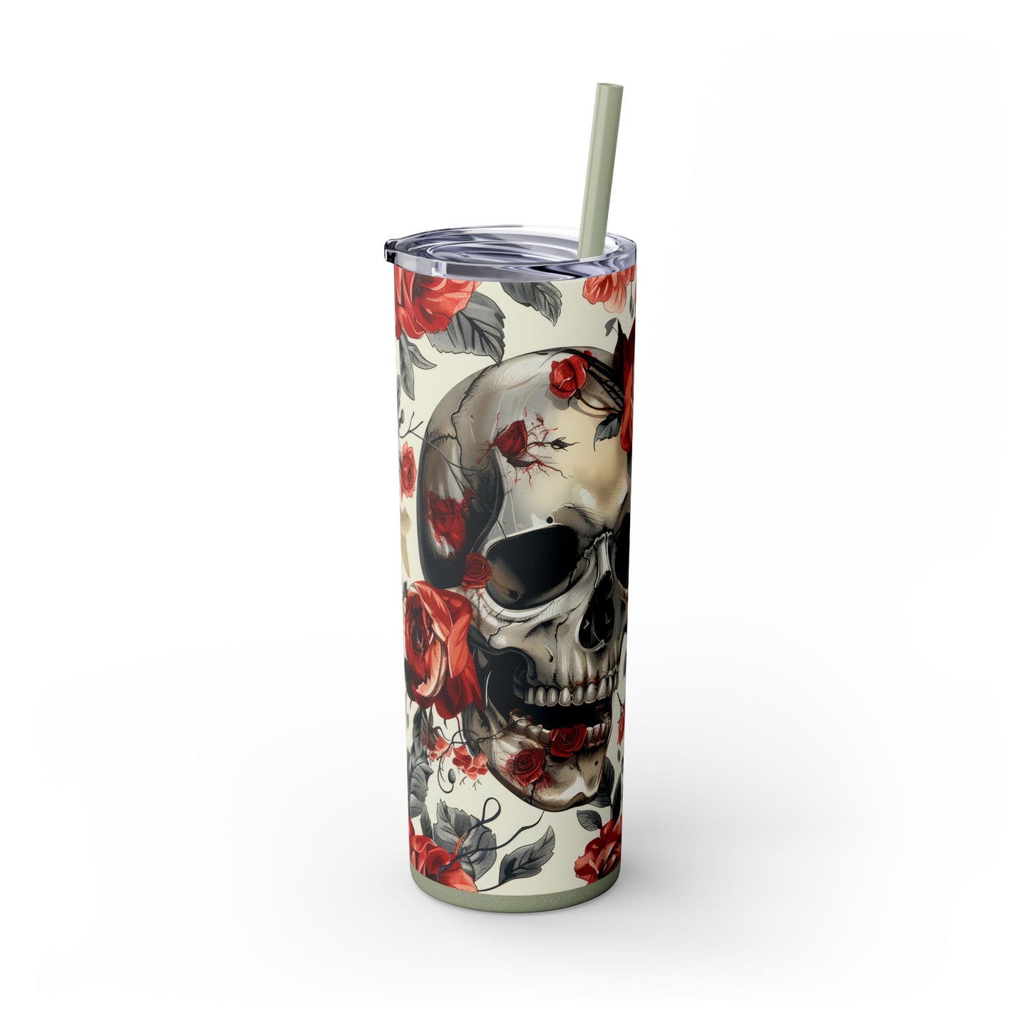 Skull & Roses Spicy Book Club Tumbler - Dark Romance Mug - Sippincity