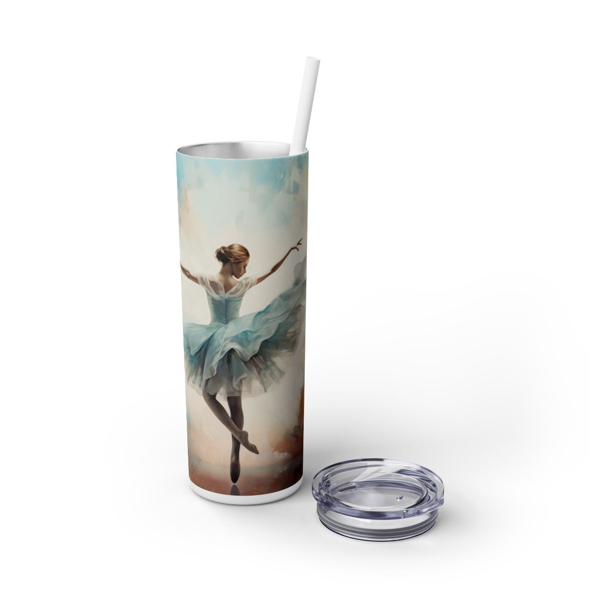 3D Pirouette 20 oz Skinny Insulated Tumbler