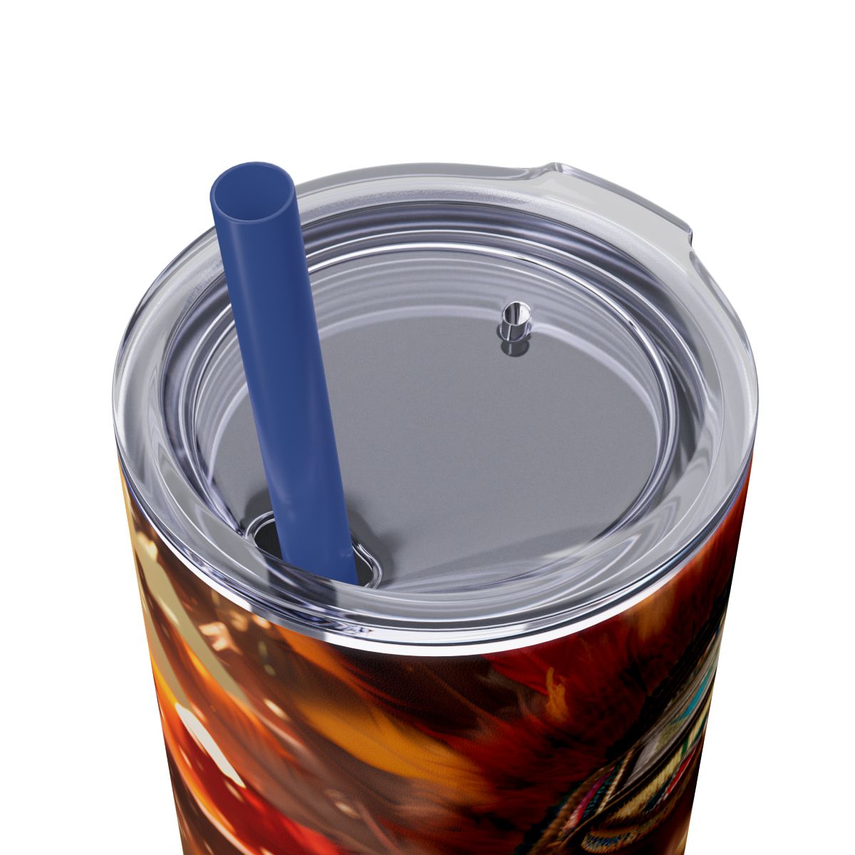 Tribal Melanin Queen – 20 oz Skinny Steel Tumbler