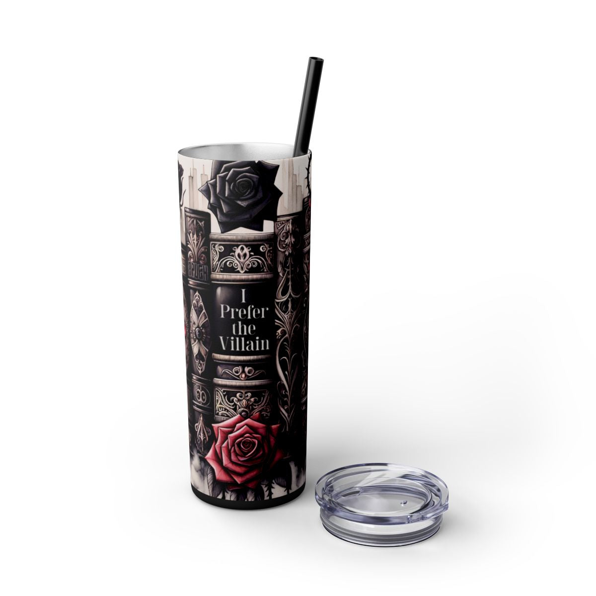 Dark Romance Fantasy Villain Lover 20 oz Skinny Tumbler - Sippincity