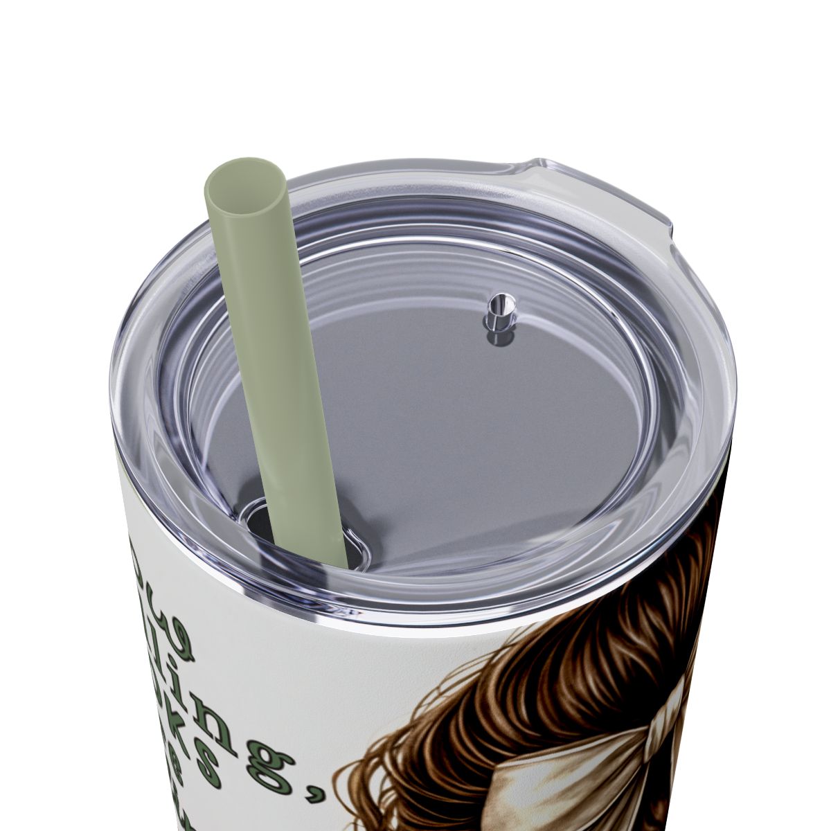 Cozy Winter Book Lover 20 oz Skinny Tumbler – Holiday Reading Vibes - Sippincity