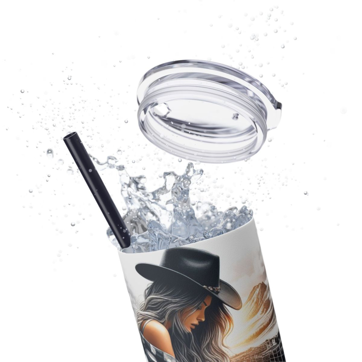 Farm Girl 20 oz Tumbler – Cute Highland Cow Coffee Cup for Western Women - Sippincity