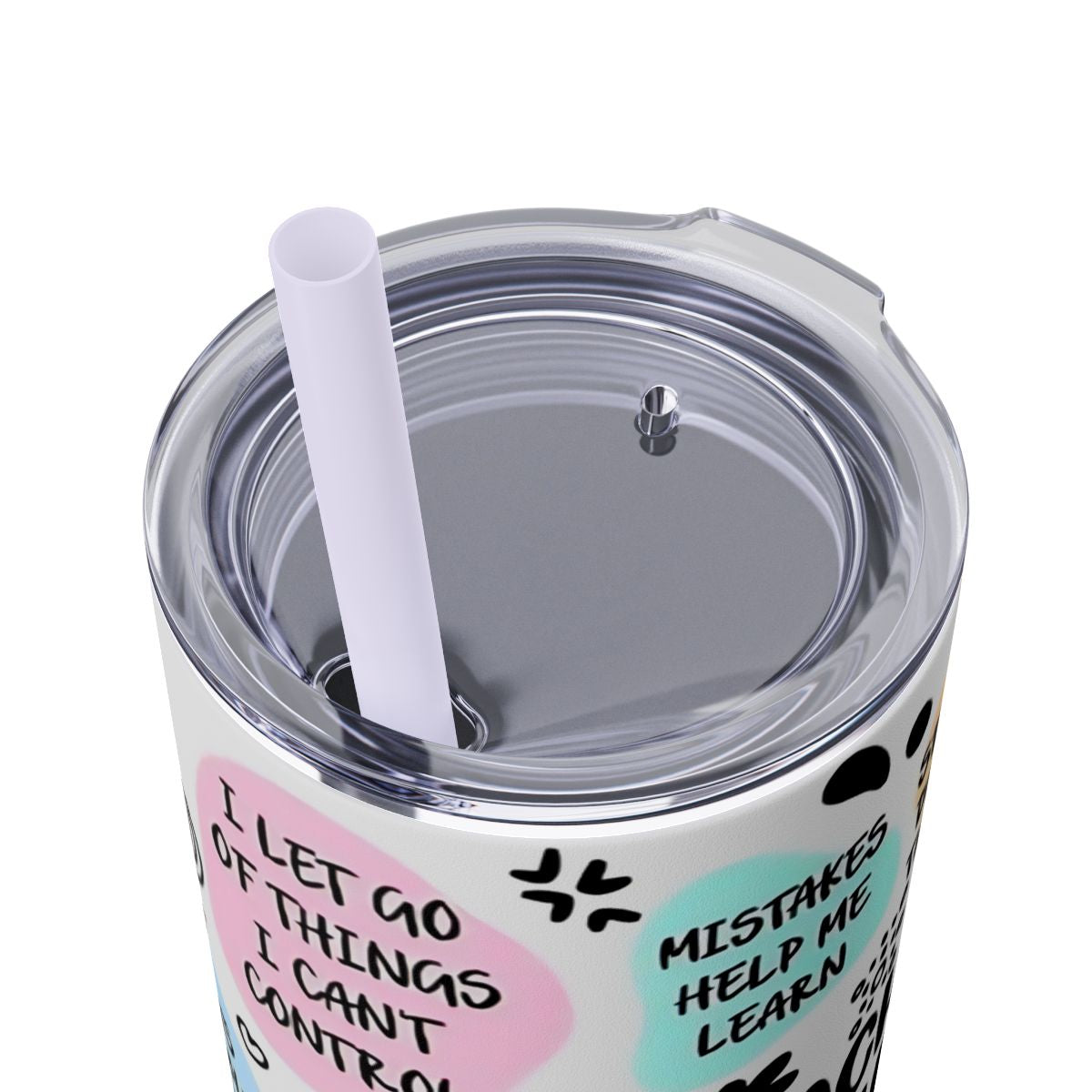 Daily Affirmations Teacher Tumbler - Motivational Gift for Teachers - Sippincity