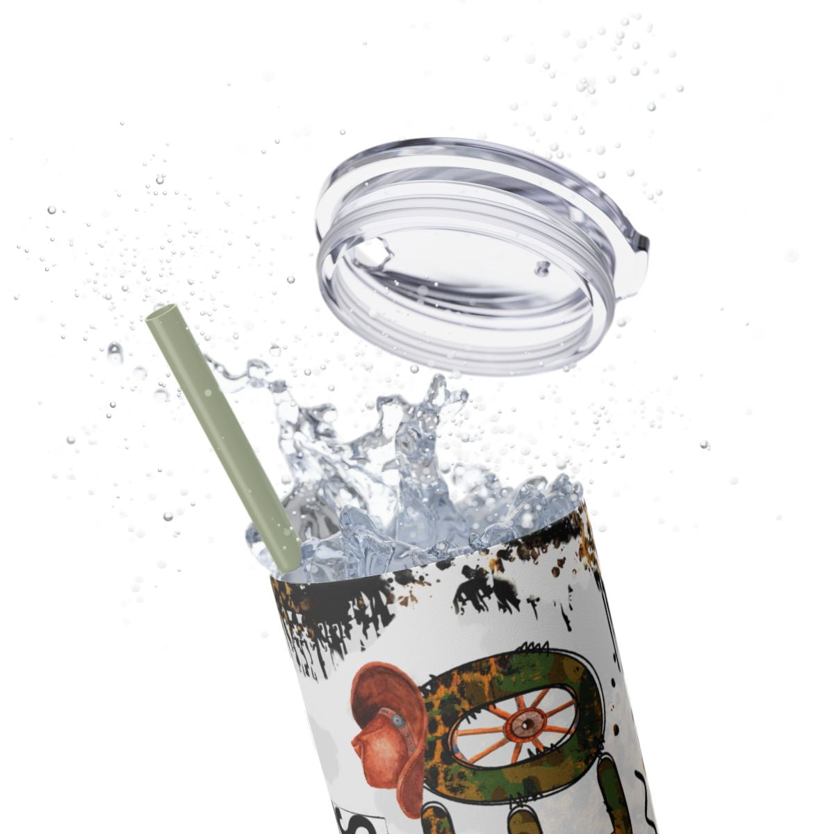 Badass Rodeo Mom Cup – Rustic Western Stainless Steel Tumbler with Messy Bun Design - Sippincity