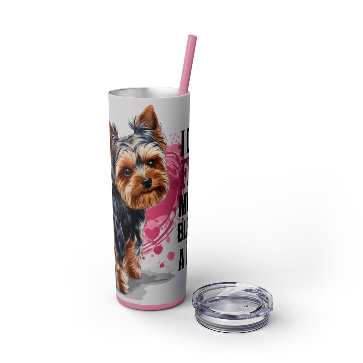 Funny Yorkie Tumbler - I Didn’t Fart, My Butt Blew You a Kiss - Sippincity