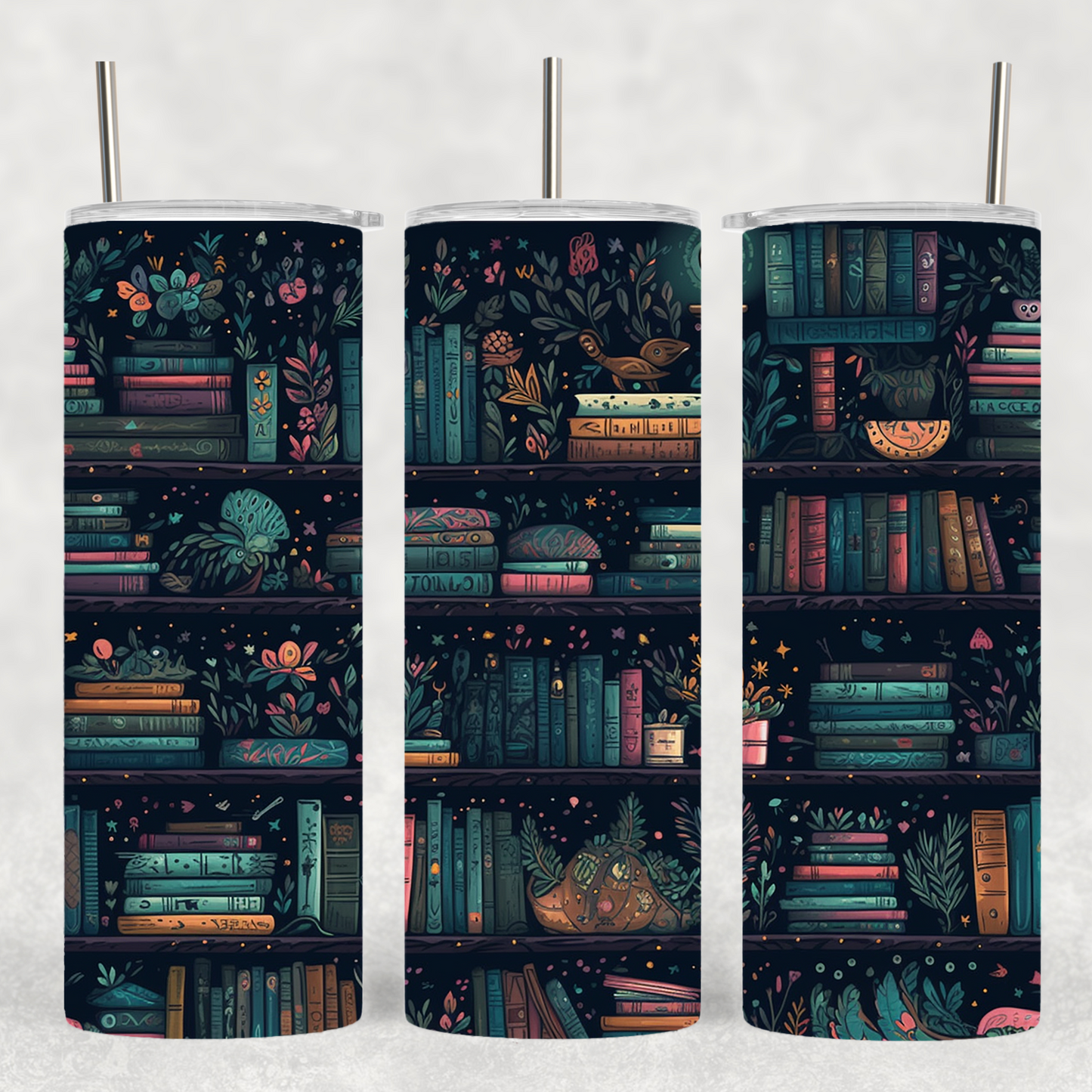 Book Lover & Plant Enthusiast Tumbler - Sippincity