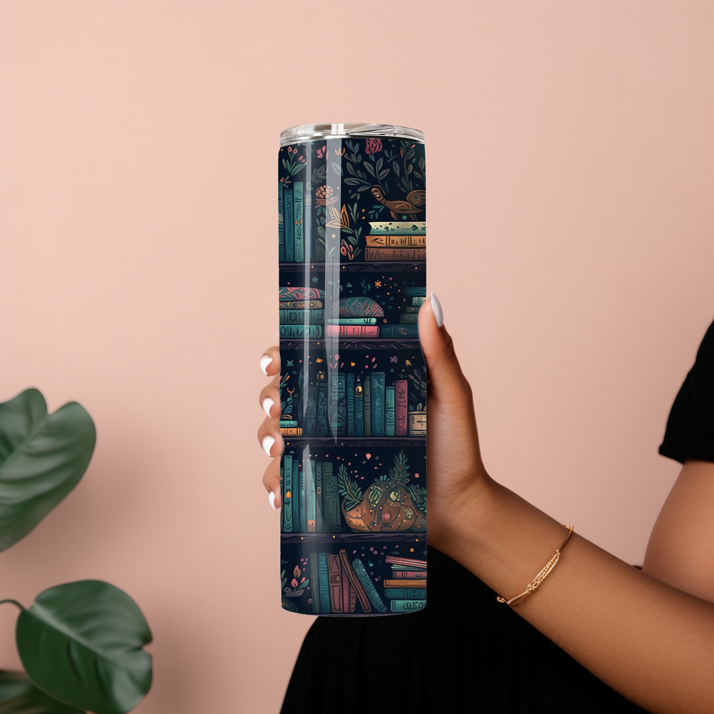 Book Lover & Plant Enthusiast Tumbler - Sippincity