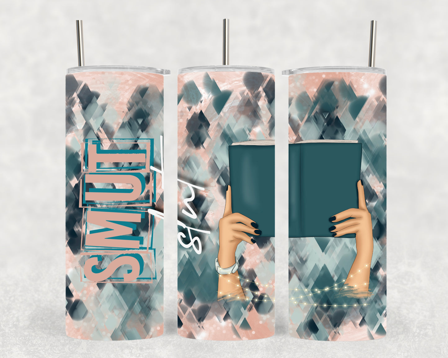 Smut Slut Dark Romance Book Lover Tumbler - 20 oz Stainless Steel - Sippincity