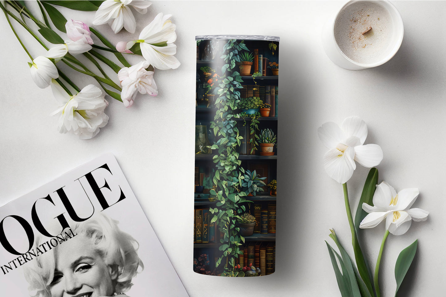 Tumbler Cup - Booktok Inspired Coffee & Books 20oz Reader Gift - Sippincity
