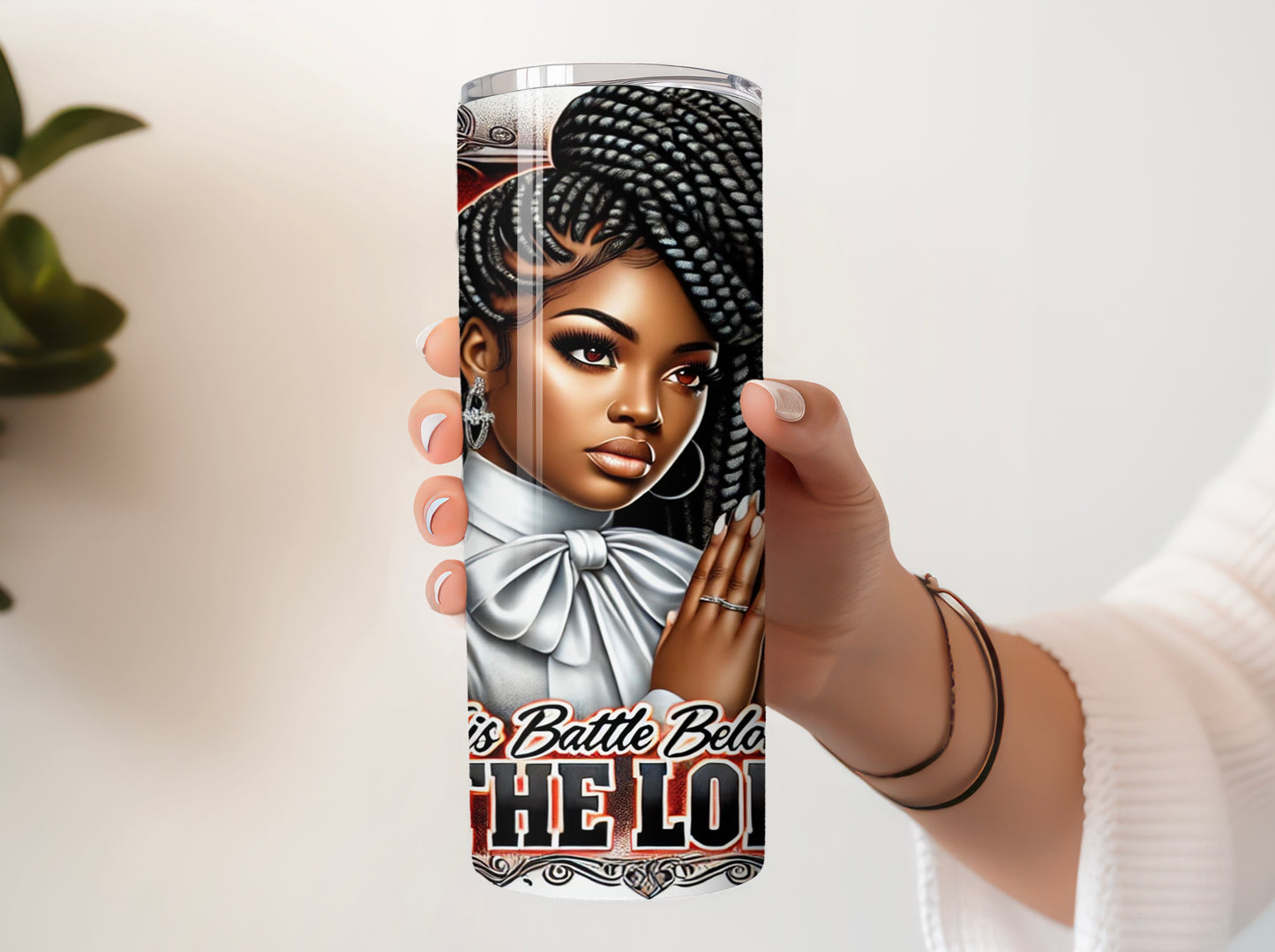 * Gospel-Inspired Church Tumbler – Spiritual Drinkware