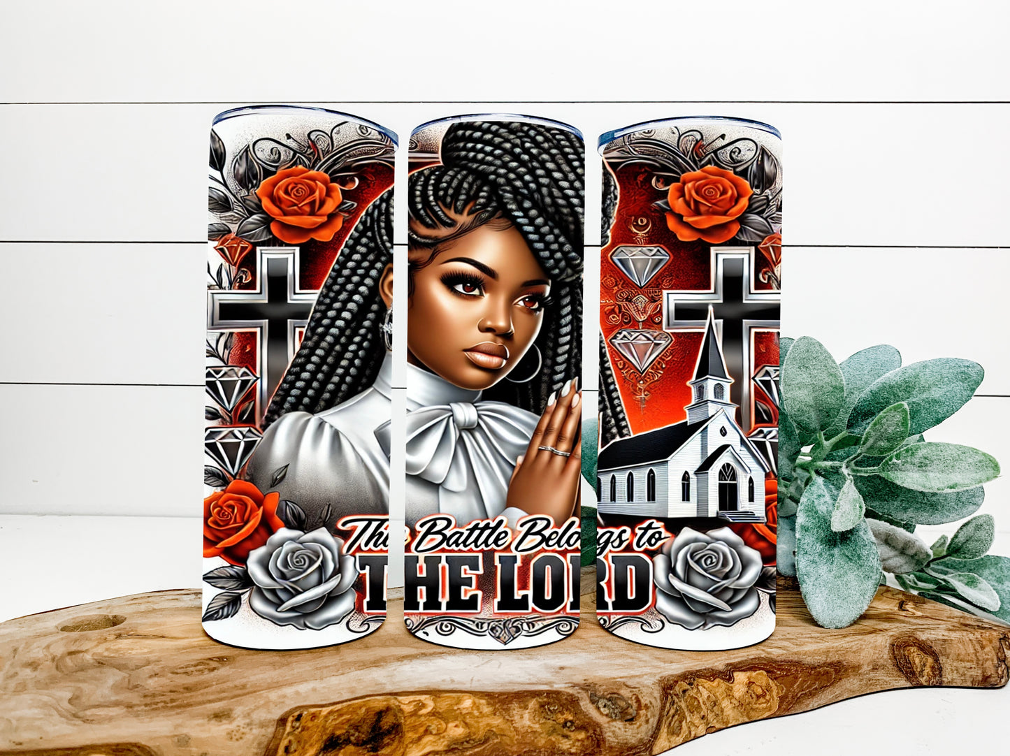 The Lord Fights My Battles Tumbler