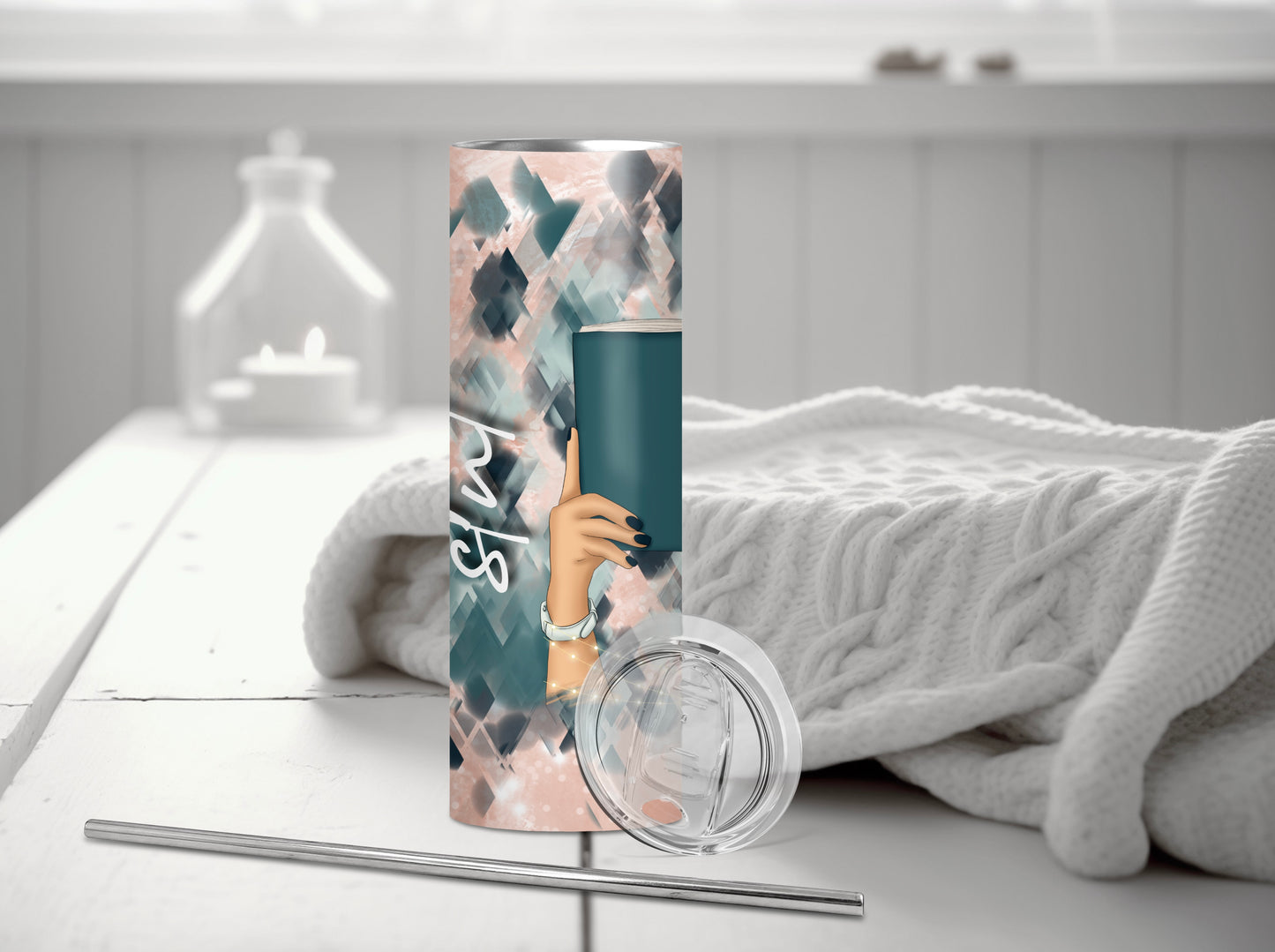 Smut Slut Dark Romance Book Lover Tumbler - 20 oz Stainless Steel - Sippincity