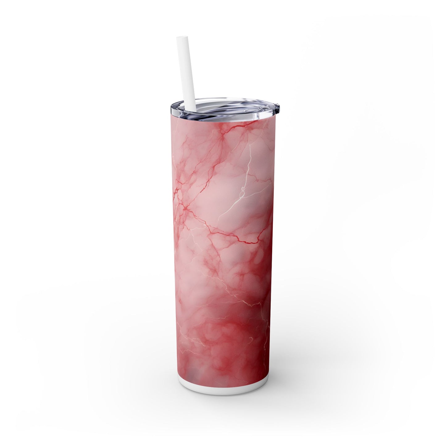 Colorful Pink Marble Travel Tumbler – Perfect for On-the-Go - Sippincity