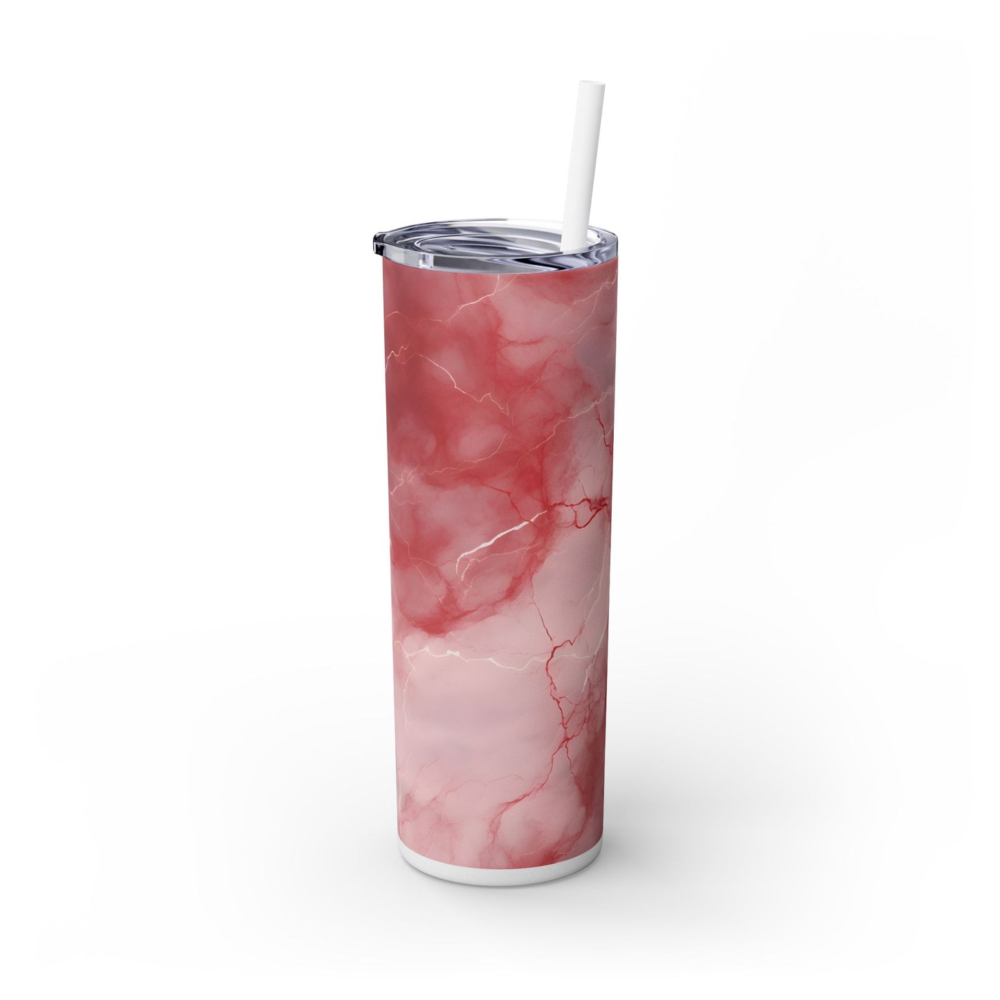 Colorful Pink Marble Travel Tumbler – Perfect for On-the-Go - Sippincity