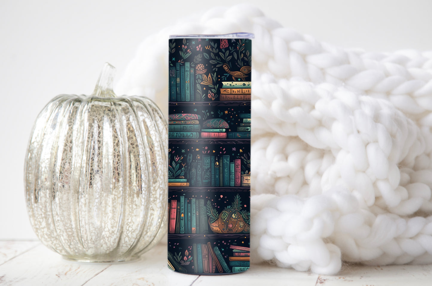 Book Lover & Plant Enthusiast Tumbler - Sippincity