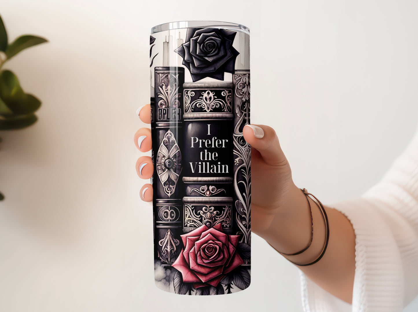 Dark Romance Fantasy Villain Lover 20 oz Skinny Tumbler - Sippincity