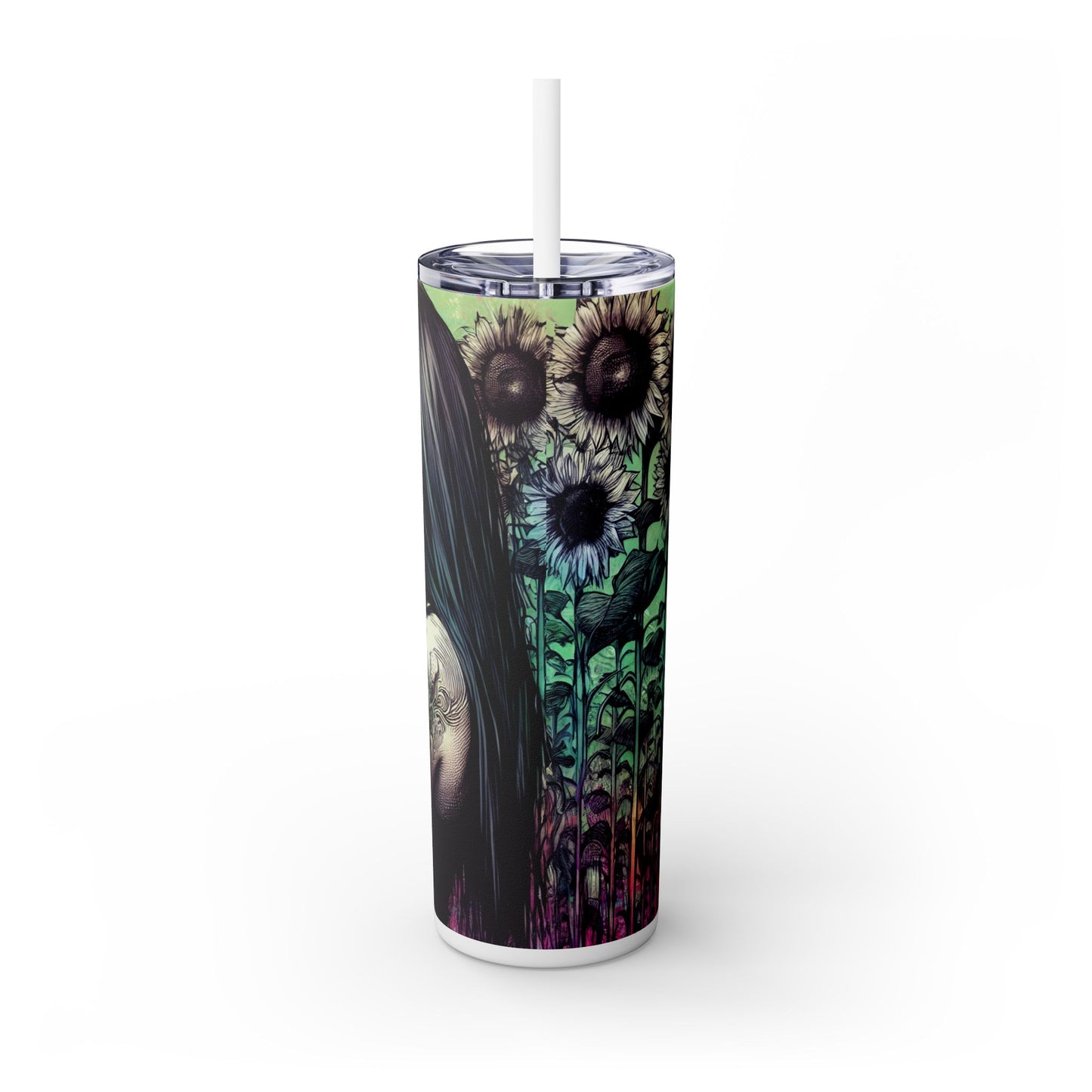 Wildflower and Books Aesthetic Cup - Sippincity