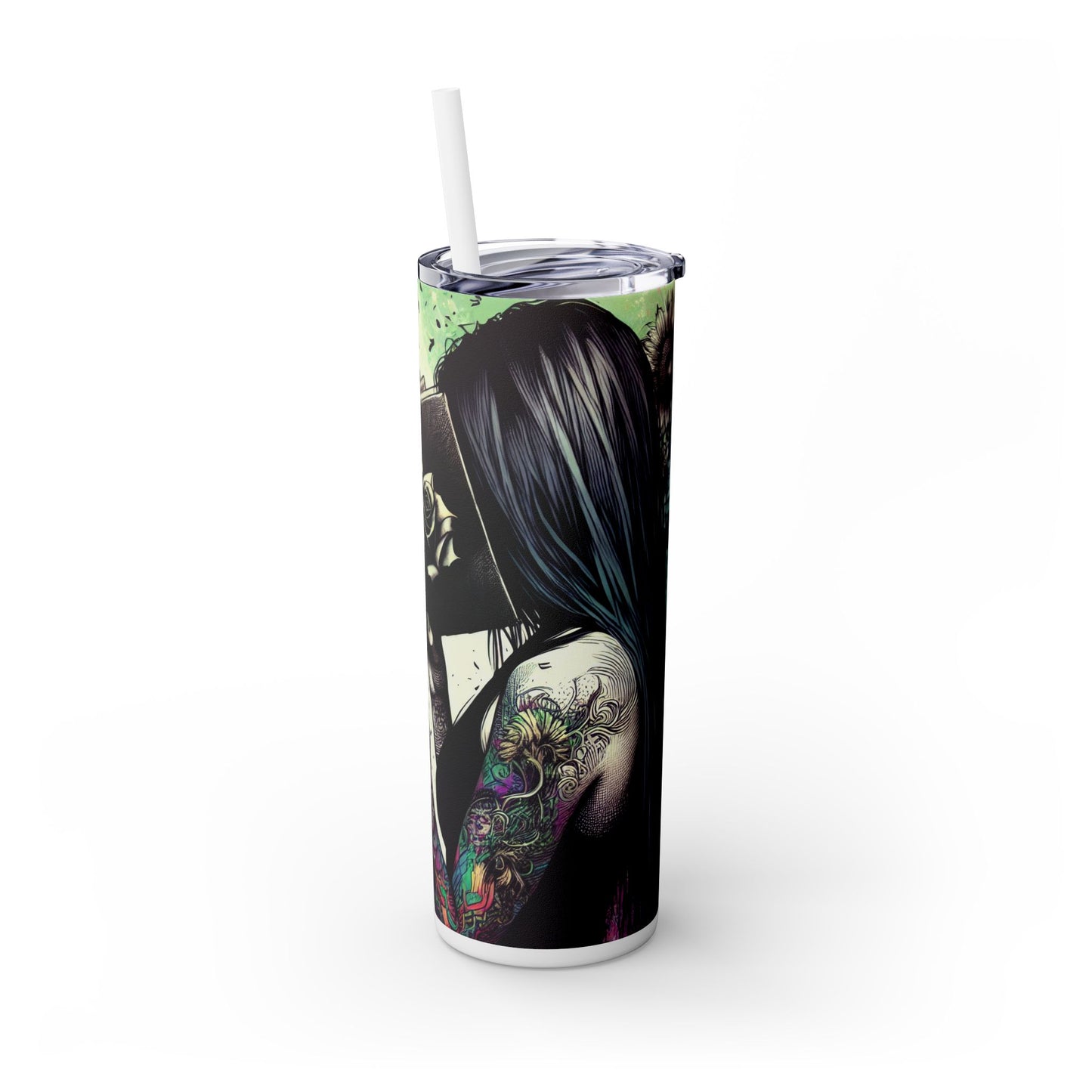 Wildflower and Books Aesthetic Cup - Sippincity