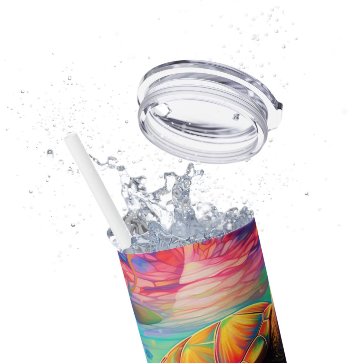 Ocean Sea Turtle 20 oz Tumbler – Stunning Marine Life Design - Sippincity