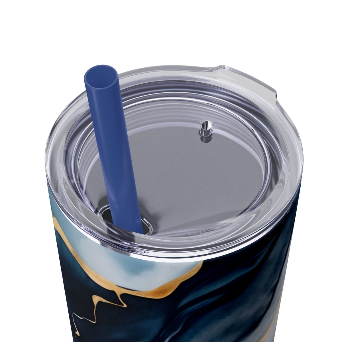 Colorful Blue Marble Insulated Tumbler – 20 oz - Sippincity
