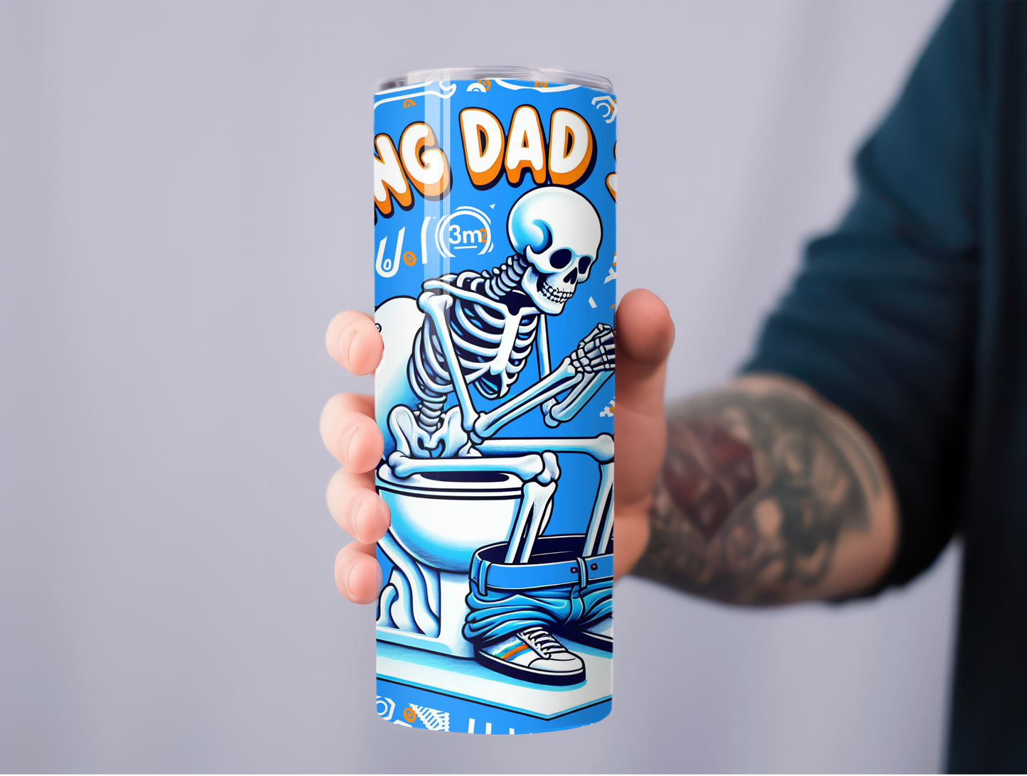Doing Dad Shit – 20 oz Funny Tumbler for the Ultimate Dad - Sippincity
