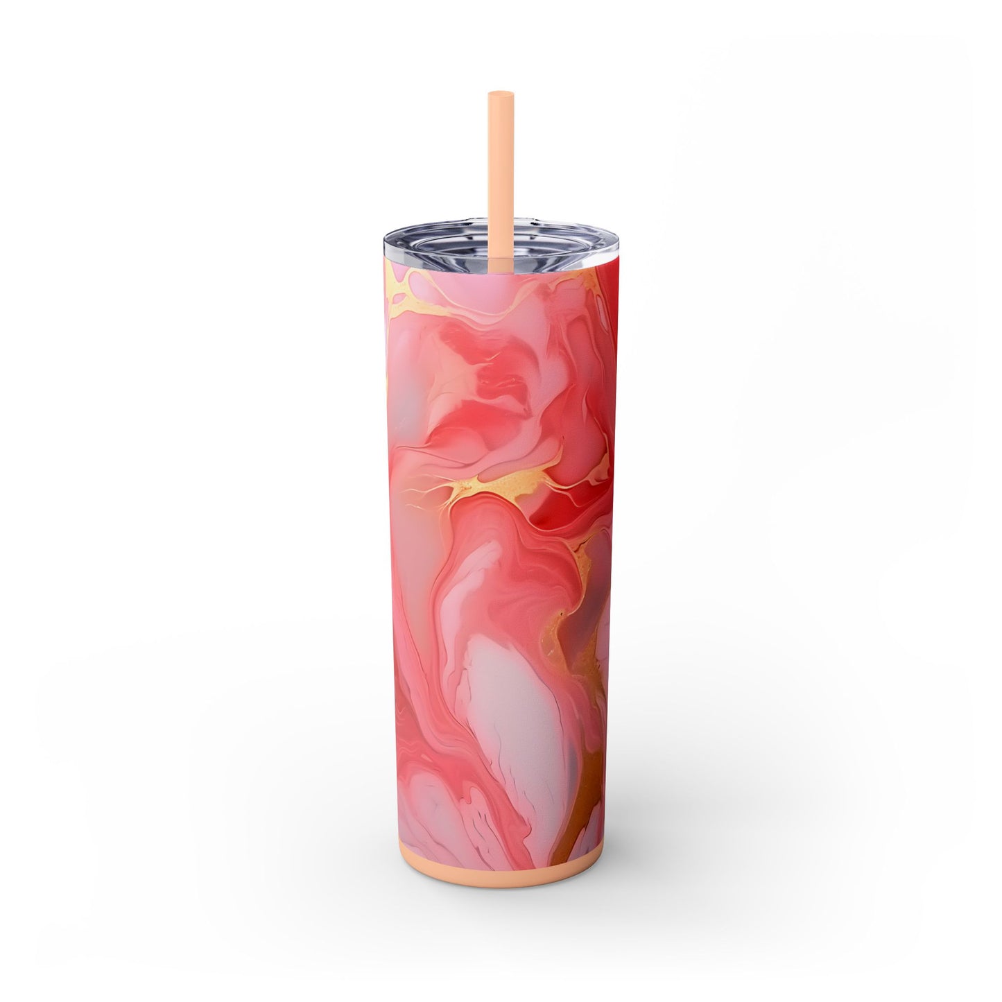 Pink Colorful Marble 20 oz Tumbler – Vibrant & Elegant Drinkware - Sippincity