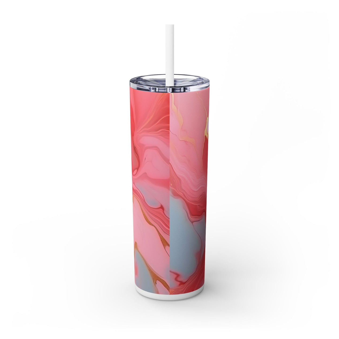 Pink Colorful Marble 20 oz Tumbler – Vibrant & Elegant Drinkware - Sippincity