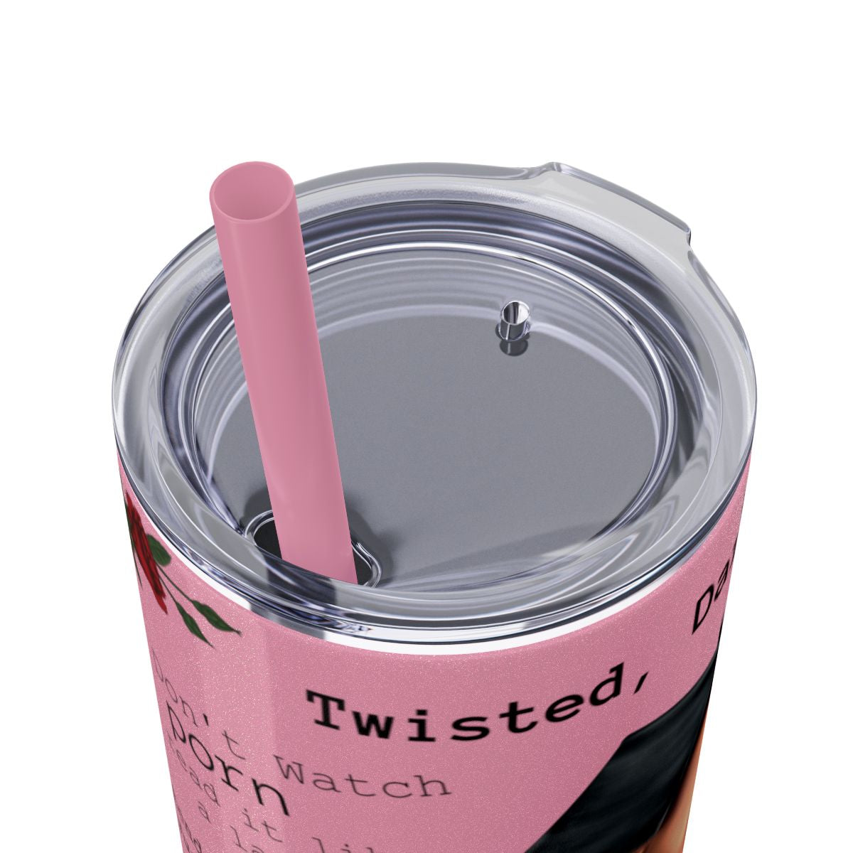 Smut Slut Book Reader 20 oz Skinny Tumbler – Spicy Book Lover Cup - Sippincity