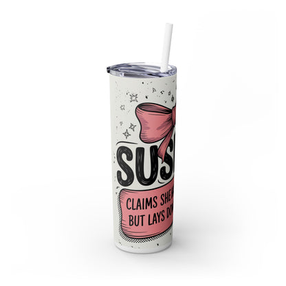 Suspect Claims She Has So Much to Do Tumbler – Funny Mom Nap Cup (20 oz)