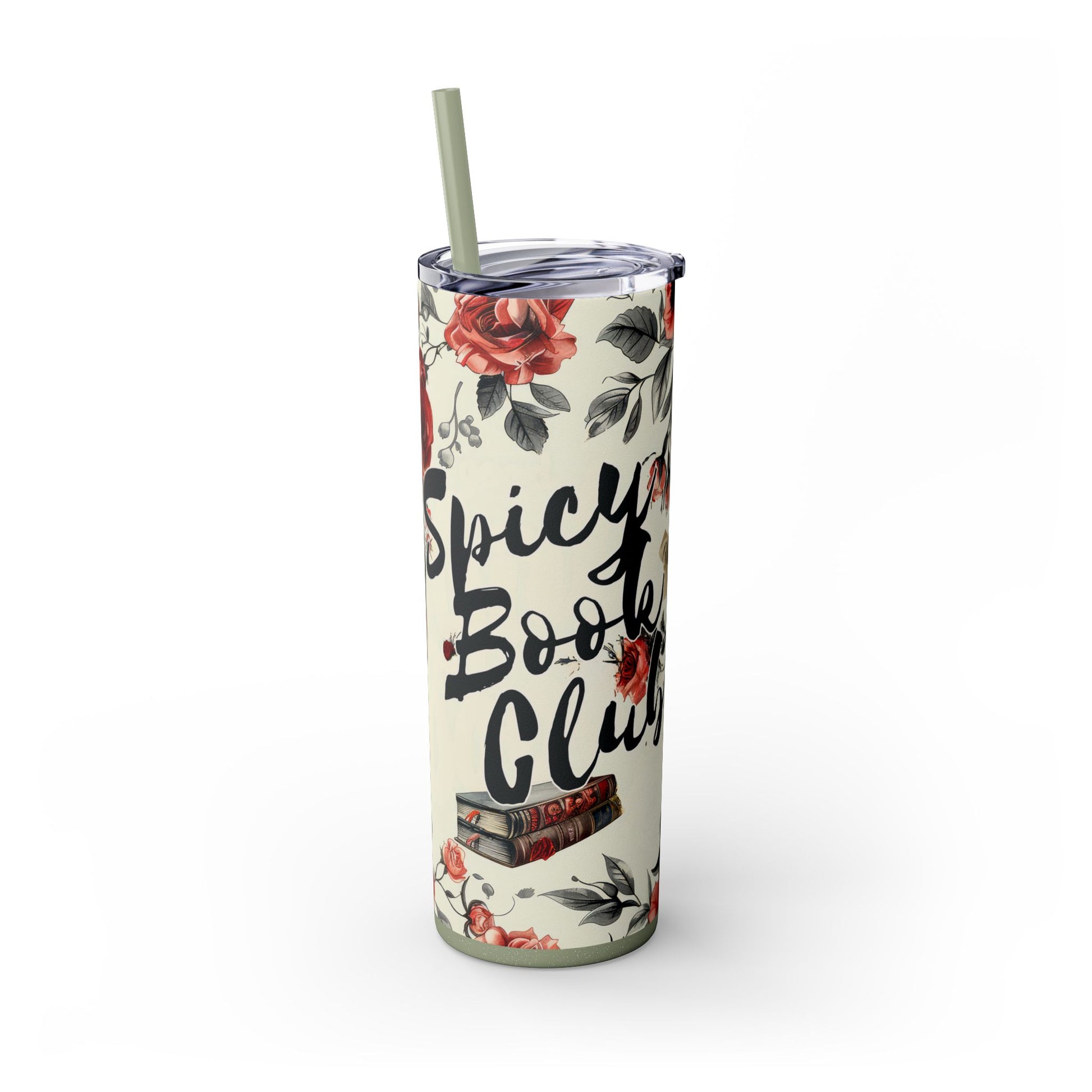 Skull & Roses Spicy Book Club Tumbler - Dark Romance Mug - Sippincity