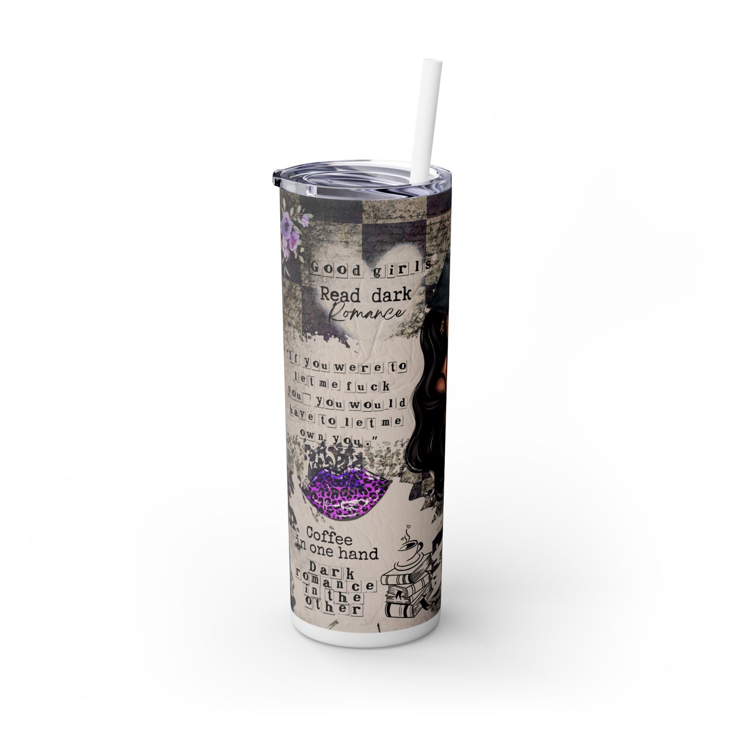 Smut Book Lover Tumbler – 20oz Dark Romance Gift Cup