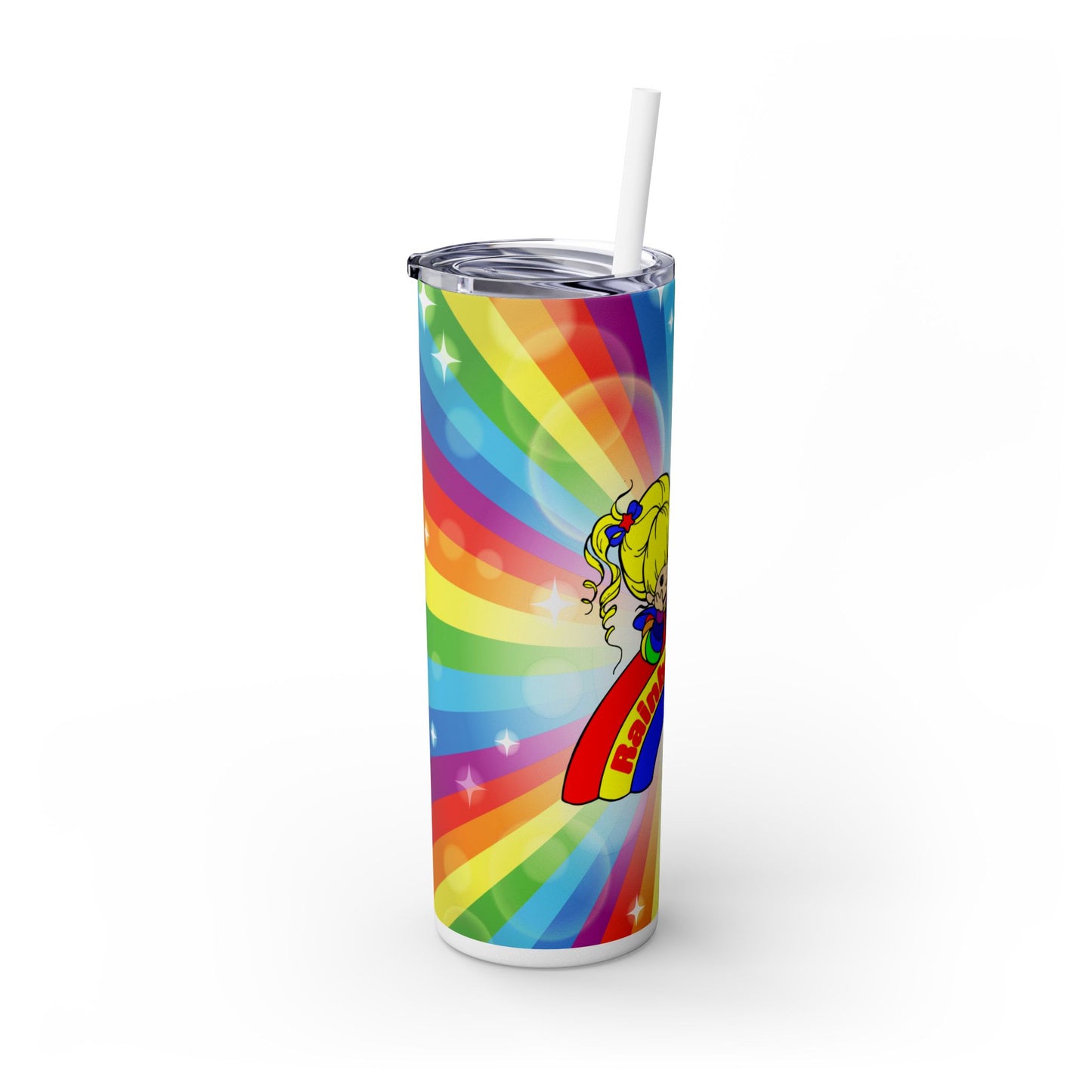 Rainbow Brite 20 oz Tumbler – Colorful Retro Drinkware