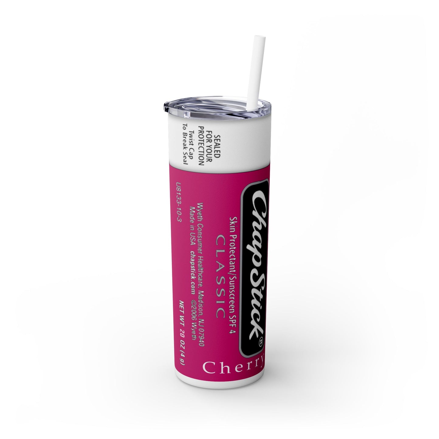 Cherry Chapstick Inspired 20 oz Tumbler