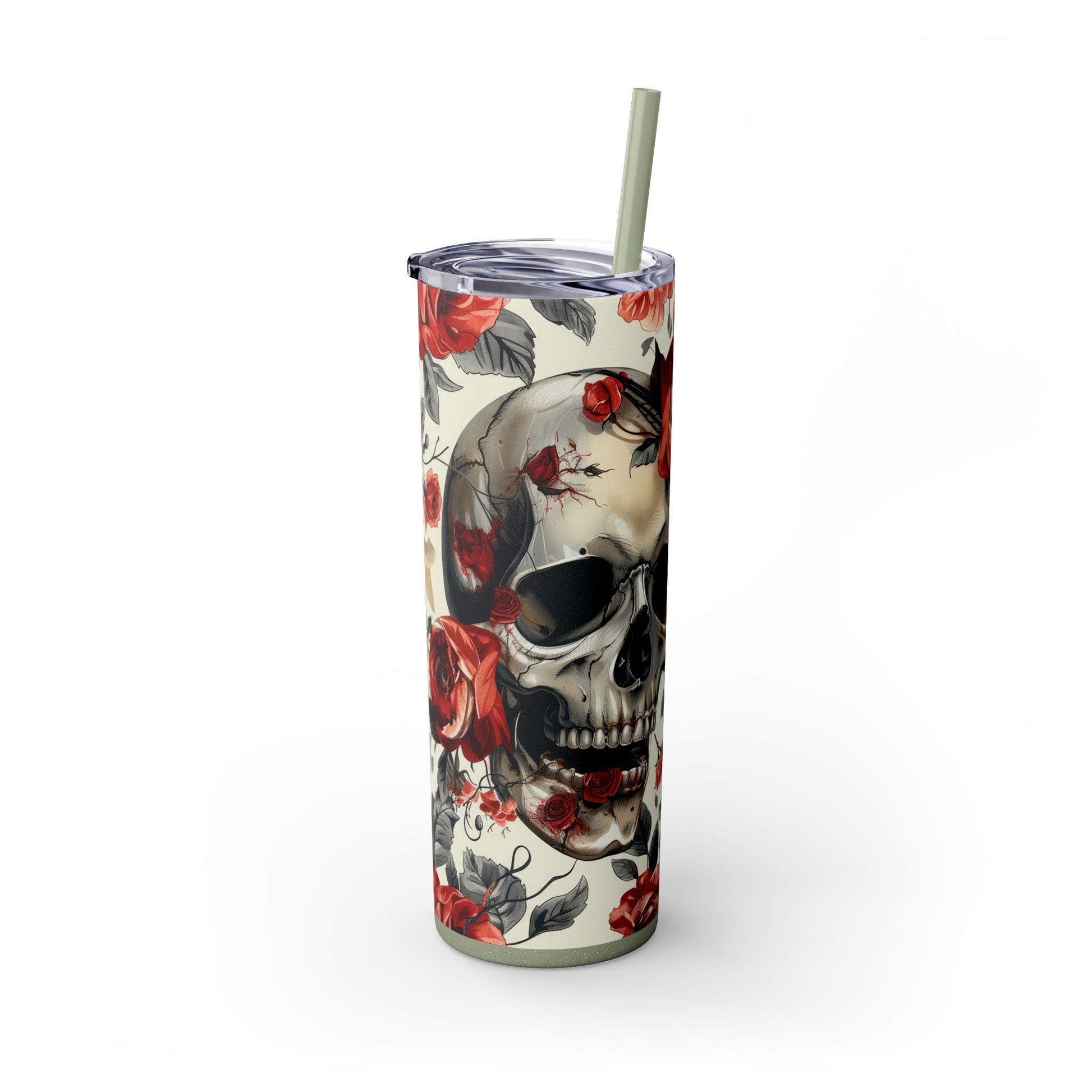 Skull & Roses Spicy Book Club Tumbler - Dark Romance Mug - Sippincity