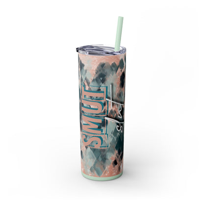 Smut Slut Dark Romance Book Lover Tumbler - 20 oz Stainless Steel - Sippincity