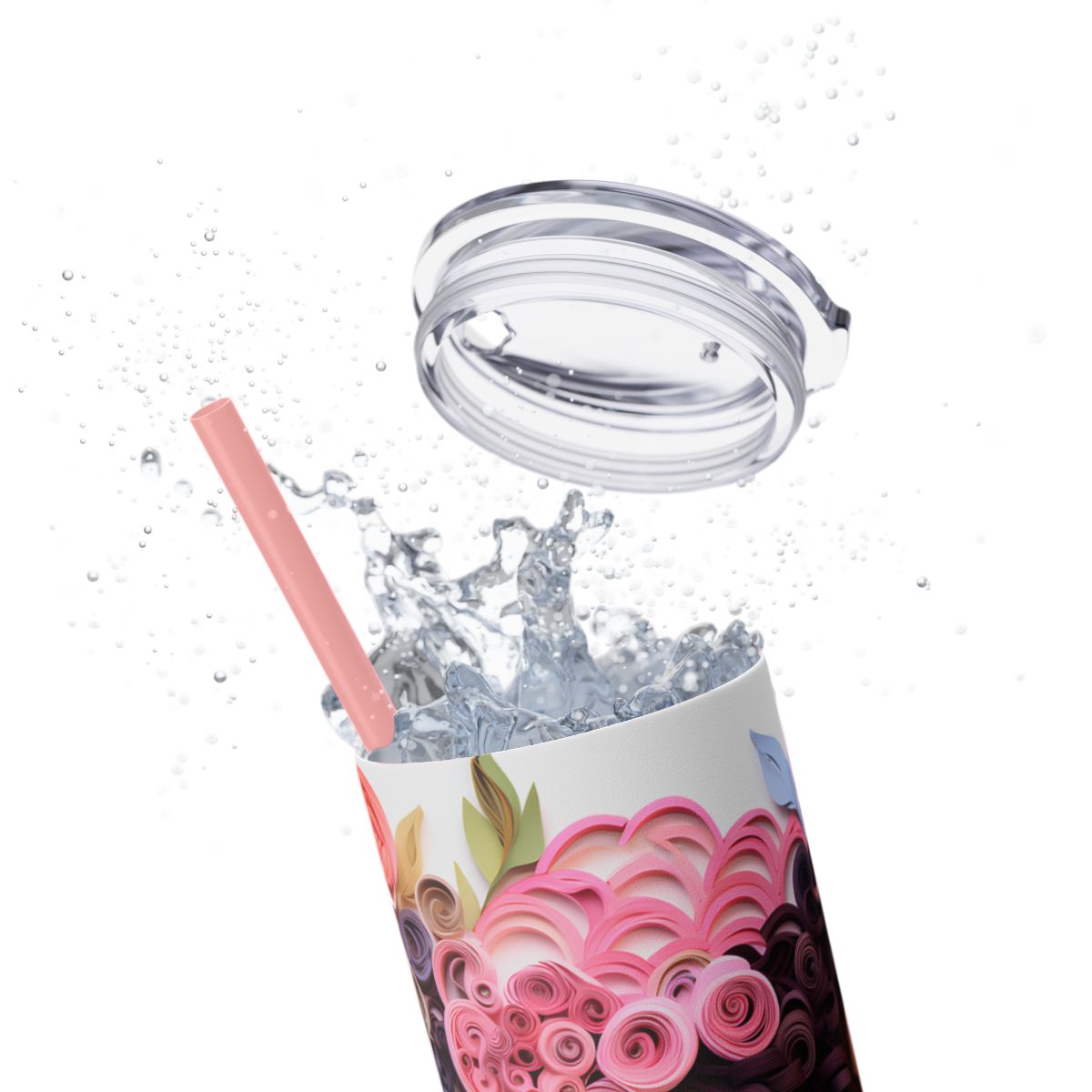 3D Melanin Beauty Tumbler – 20oz Black Girl Cup