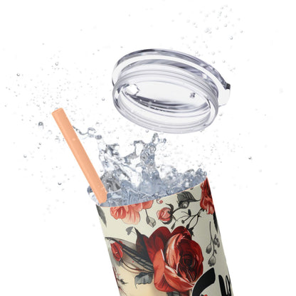 Skull & Roses Spicy Book Club Tumbler - Dark Romance Mug - Sippincity