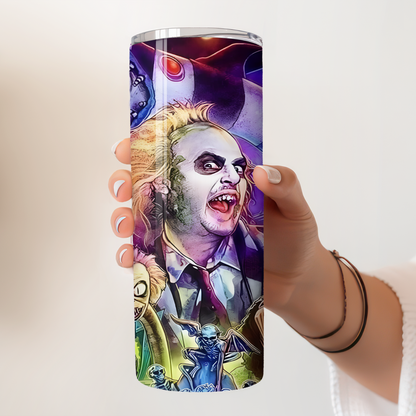 Iconic Sandworm Tumbler, 20 oz – Beetlejuice Inspired