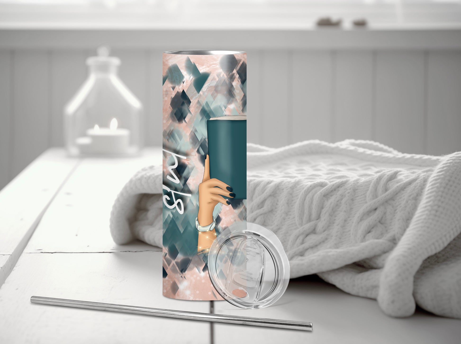 Smut Slut Dark Romance Book Lover Tumbler - 20 oz Stainless Steel - Sippincity