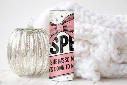 Suspect Claims She Has So Much to Do Tumbler – Funny Mom Nap Cup (20 oz)